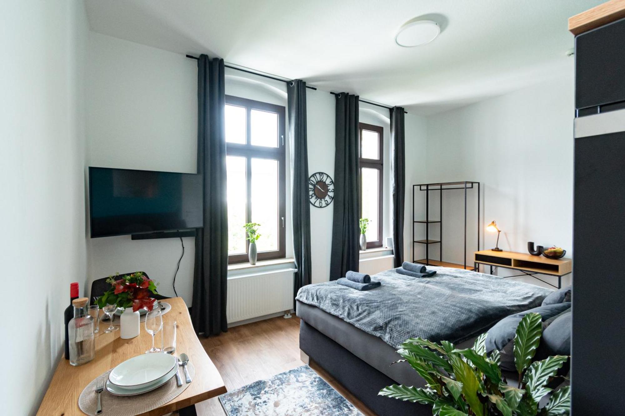 Sweethome - Zentral - Kueche & Parkplatz, Wifi Halle (Saale) Exterior foto